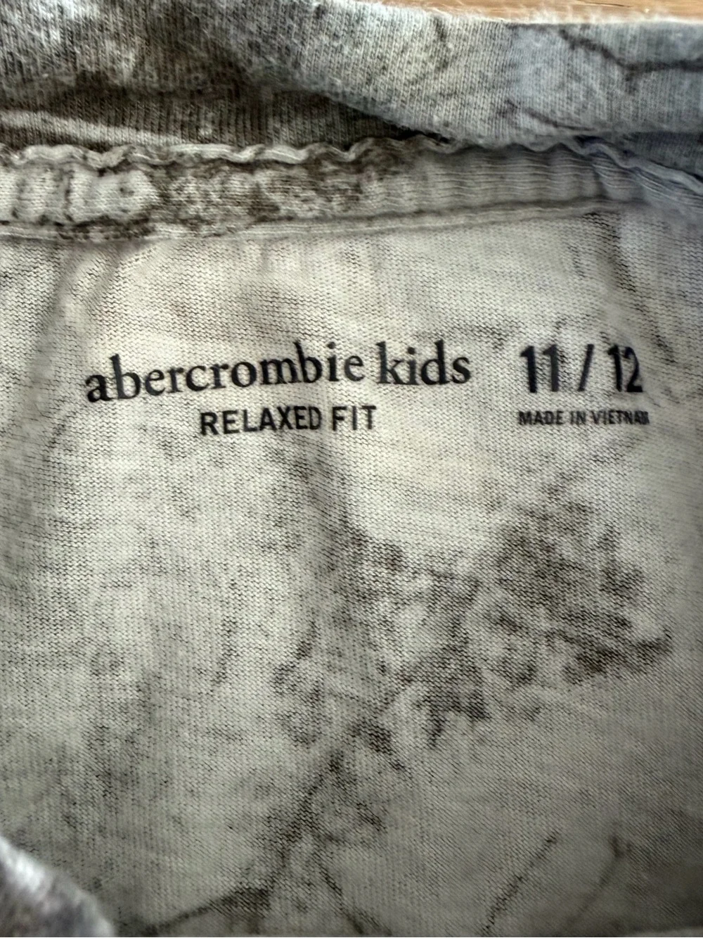 abercrombie kids camo tee